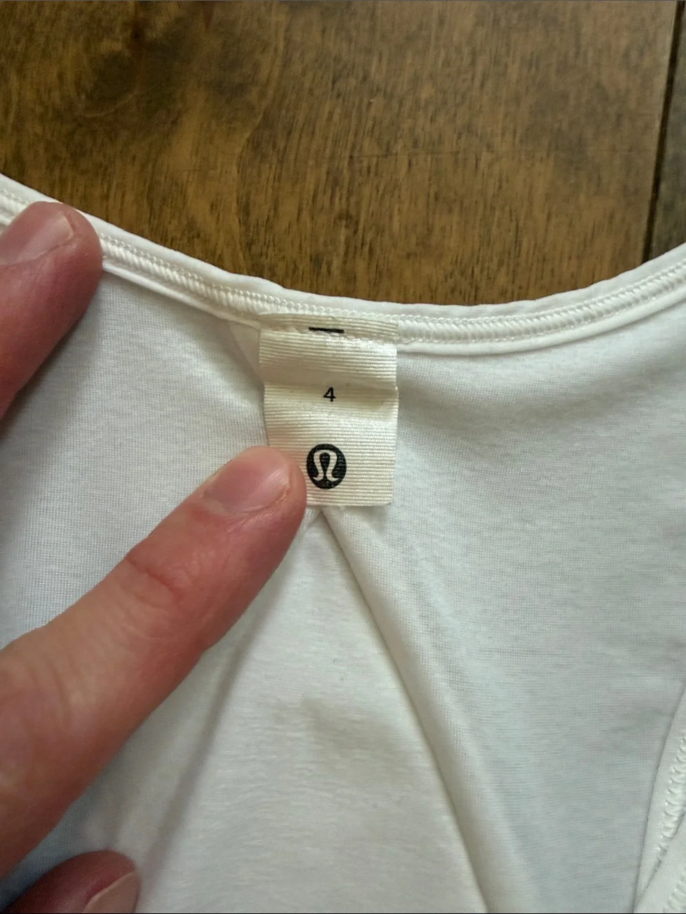 LULULEMON white tank top